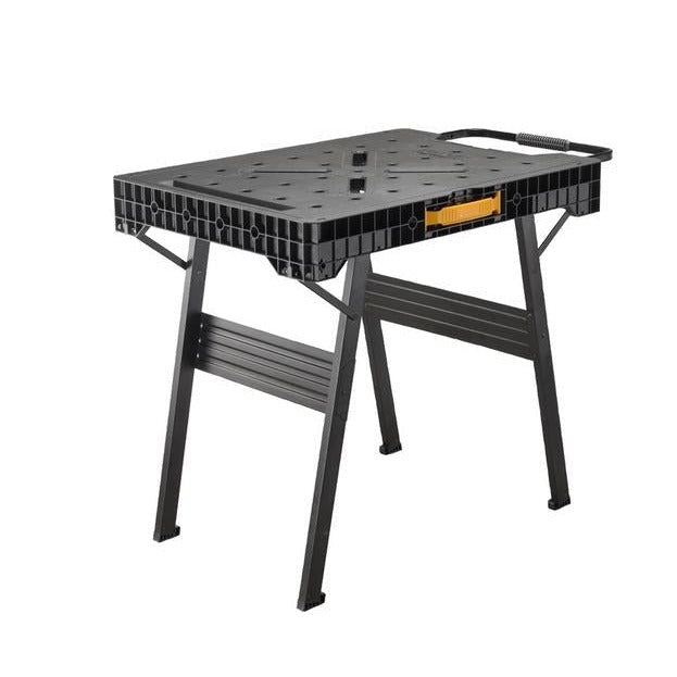 Stanley FATMAX Banco de Trabajo Plegable Express de Stanley - Superficie de Trabajo portátil con Gran Capacidad de Carga de 450 kg, Compatible con Abrazaderas, 10 kg de Peso, FMST1-75672 - Ferrotecnia