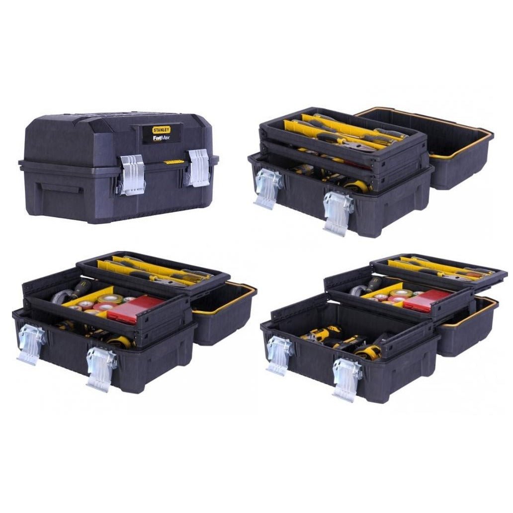 STANLEY FATMAX Caja de herramientas impermeable FatMax cantilever 48cm, FMST1-71219 - Ferrotecnia