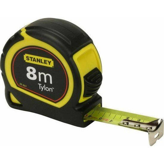 STANLEY FATMAX Flexómetro Blade Armor Classic Magnético 8m, Cinta Ancha 32mm, Blindaje Termoplástico y Recubrimiento Mylar, Anti Abrasión y Corrosión - ‎FMHT0-33868 - Ferrotecnia