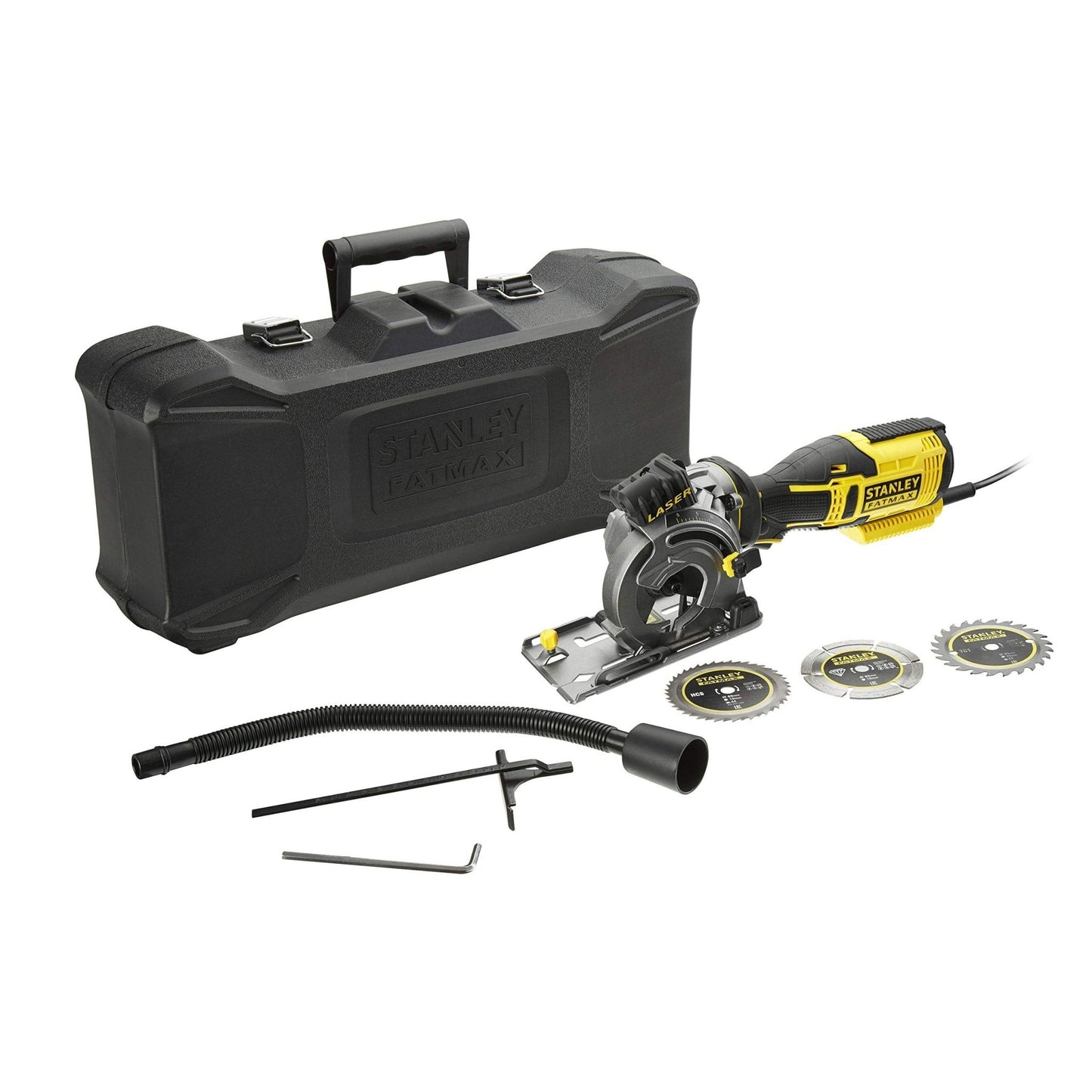 Stanley Fatmax FME380K-QS - Sierra circular de mano 650W, diámetro disco 89 mm - Ferrotecnia