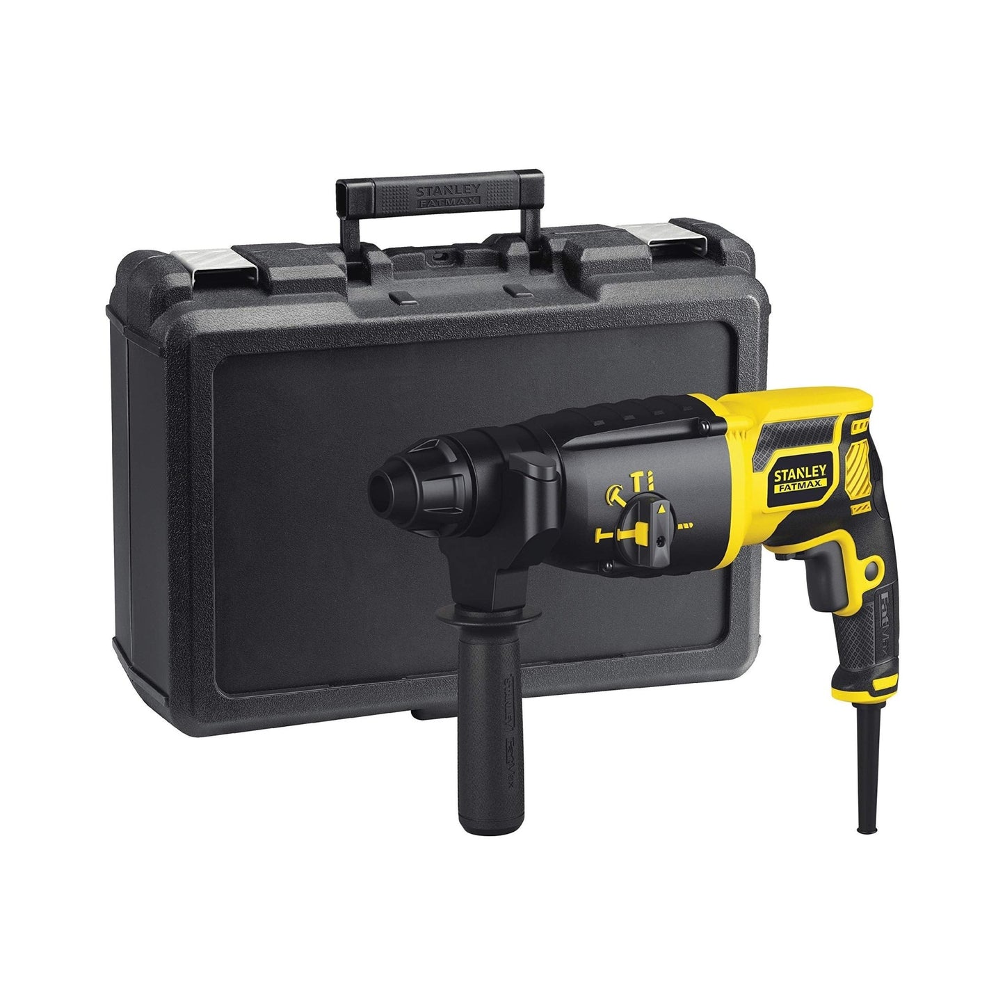 STANLEY FATMAX FME500K-QS - Martillo percutor SDS Plus 750W, 52.000 ipm, incluye maletín - Ferrotecnia