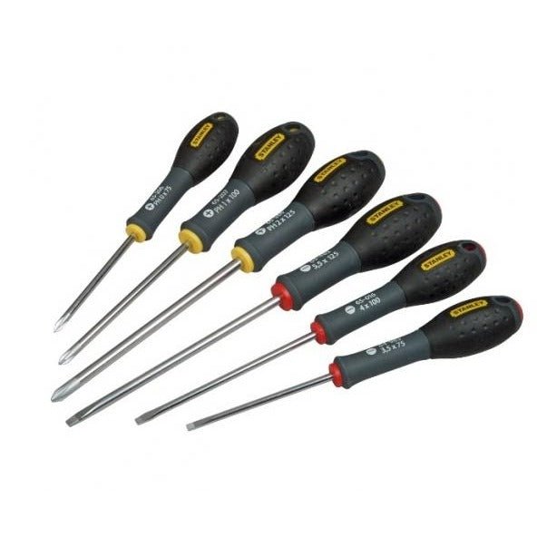 Stanley Fatmax FMHT0-62626 Destornilladores - Juego 6 Piezas Plana/Phillips - Ferrotecnia