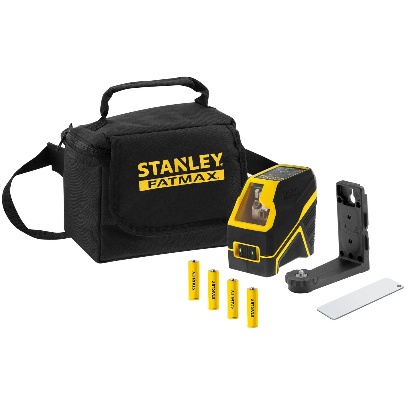 Stanley - FatMax FMHT77586-1 - Nivel láser líneas cruzadas verde, 20 m