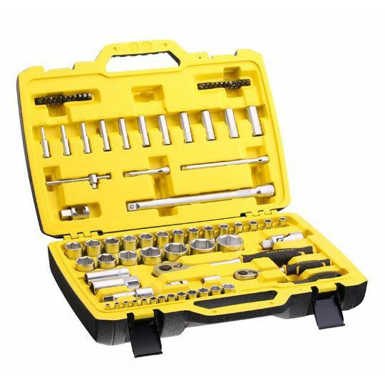STANLEY FATMAX FMMT82826-1 - Juego de vasos 1/4" + 1/2" Fatmax - 81 piezas