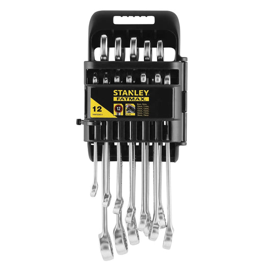 STANLEY FATMAX FMMT82845-0 - Juego de 12 llaves combinadas Fatmax - Ferrotecnia