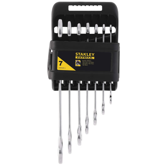 STANLEY FATMAX FMMT82901-0 Juego de 7 llaves fijas Fatmax, gris