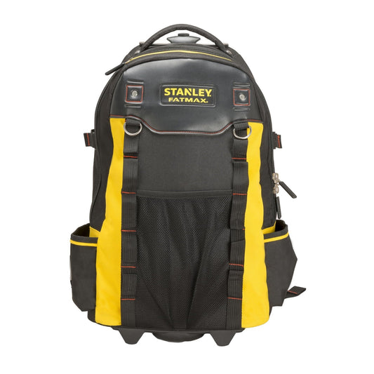 STANLEY FATMAX Mochila de Herramientas con Ruedas, 50 Compartimentos, Nylon Duradero, Base Impermeable, 1-79-215 - Ferrotecnia