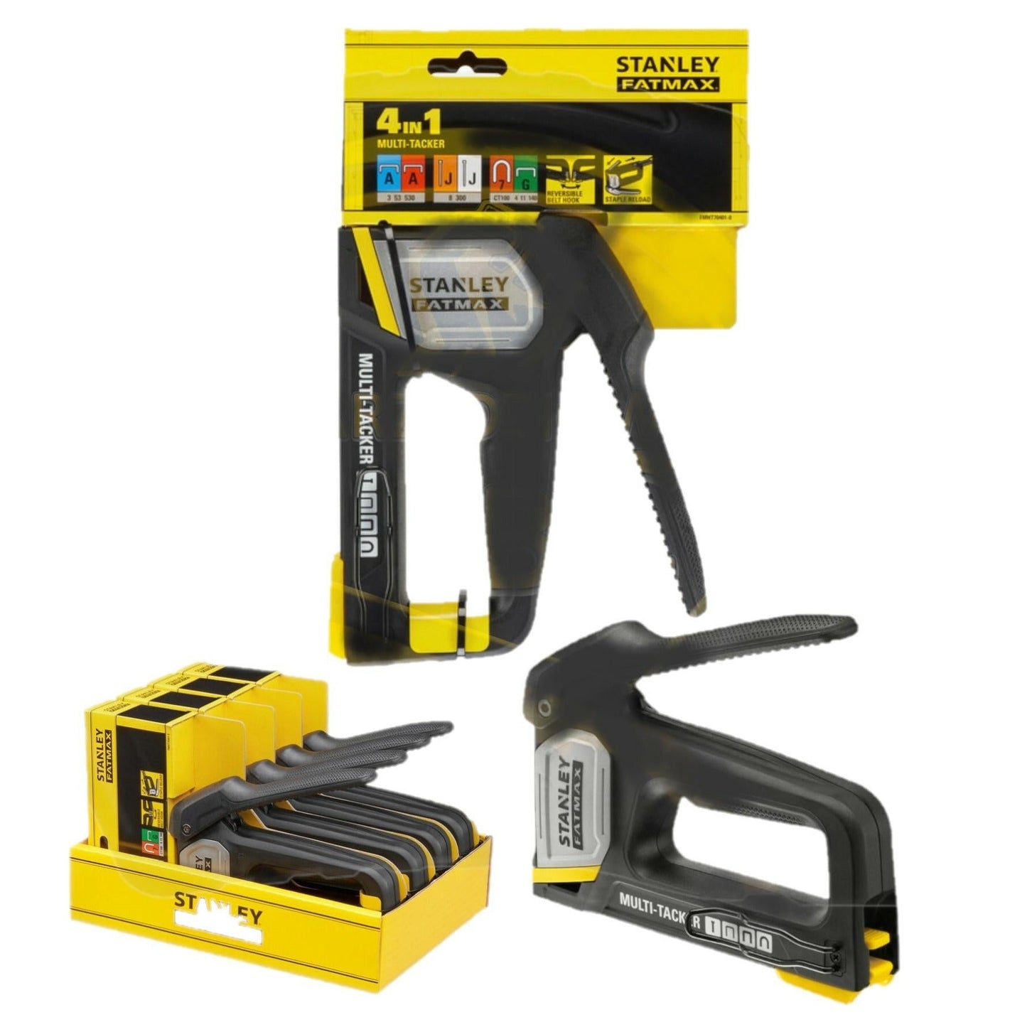 STANLEY FATMAX Multi grapadora 4 en 1, FMHT70401-0 - Ferrotecnia
