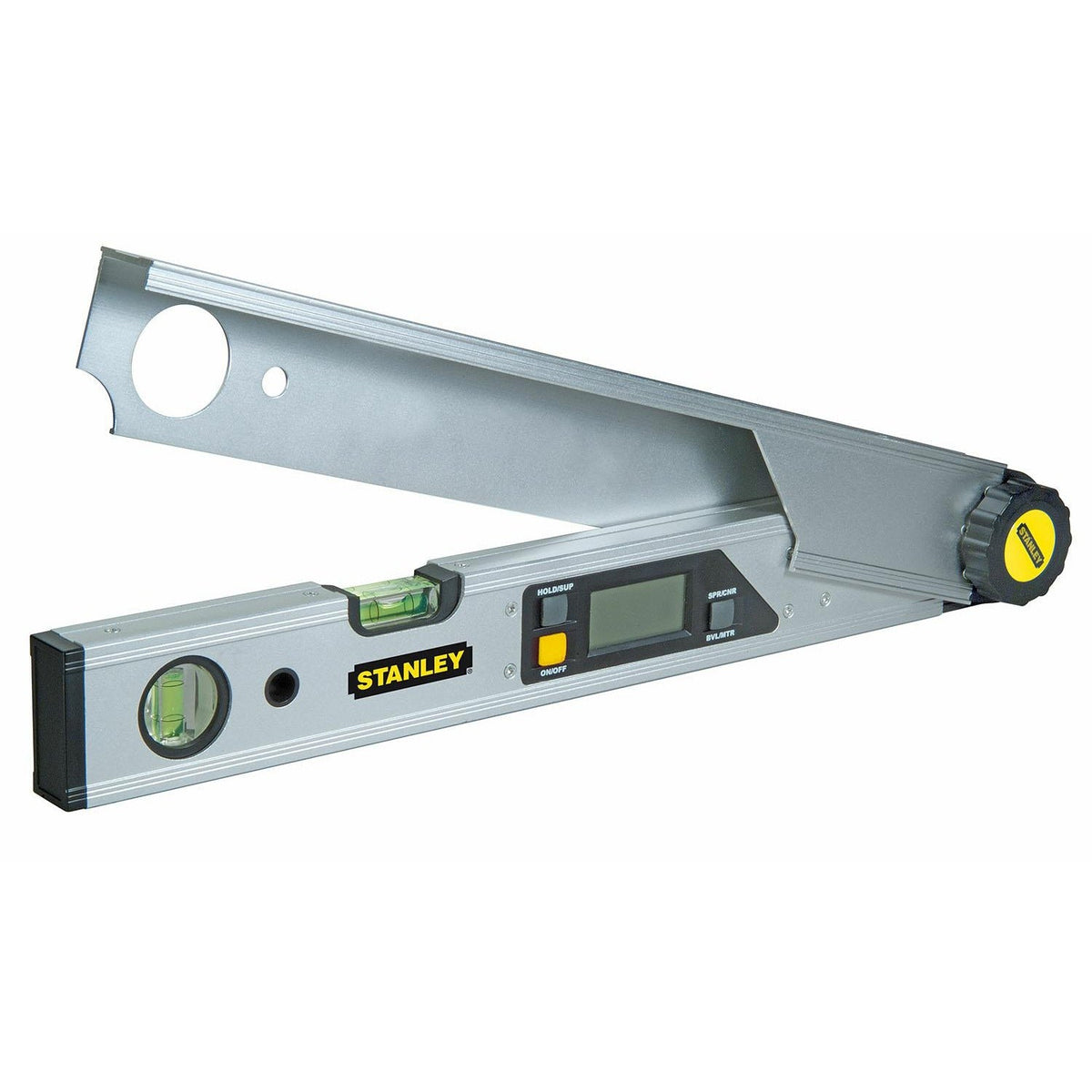 STANLEY FATMAX Nivel Digital y Medidor de Ángulos de 40cm, Pantalla LCD, Precisión 0.1, Perfil de Aluminio, 0-42-087 - Ferrotecnia