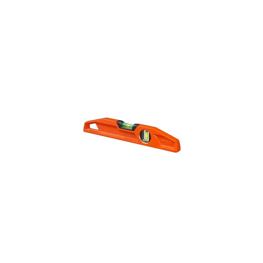 STANLEY FATMAX Nivel MLH trapezoidales, longitud 30 cm, cuerpo de aleación ligera, N° burbuja 2, precisión 0.5mm/m, base mecanizada, acabado de pintura epoxy, 1-42-311 - Ferrotecnia