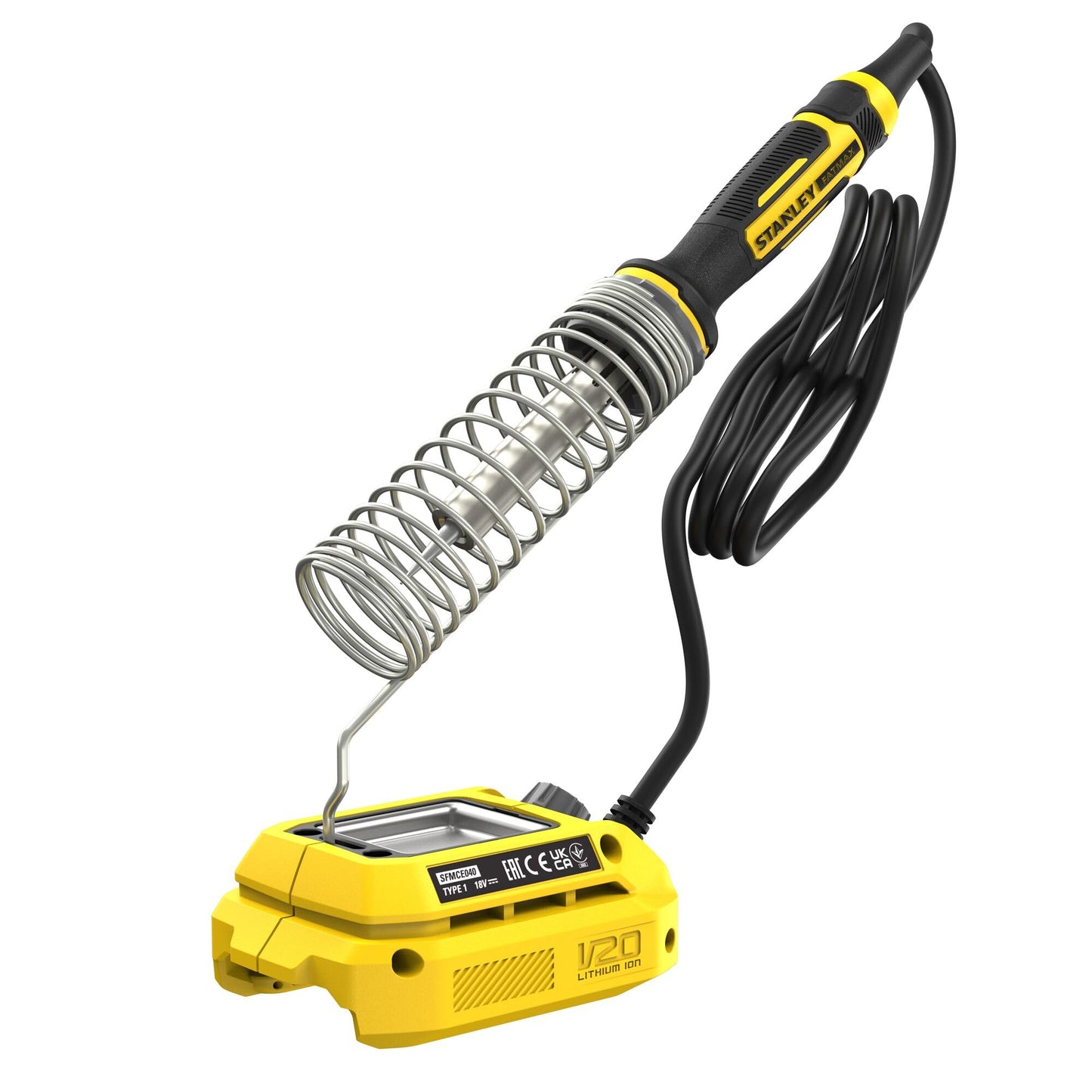 Stanley FATMAX SFMCE040B-XJ - Soldador 18V gama V20, de 204 °C a 484 °C