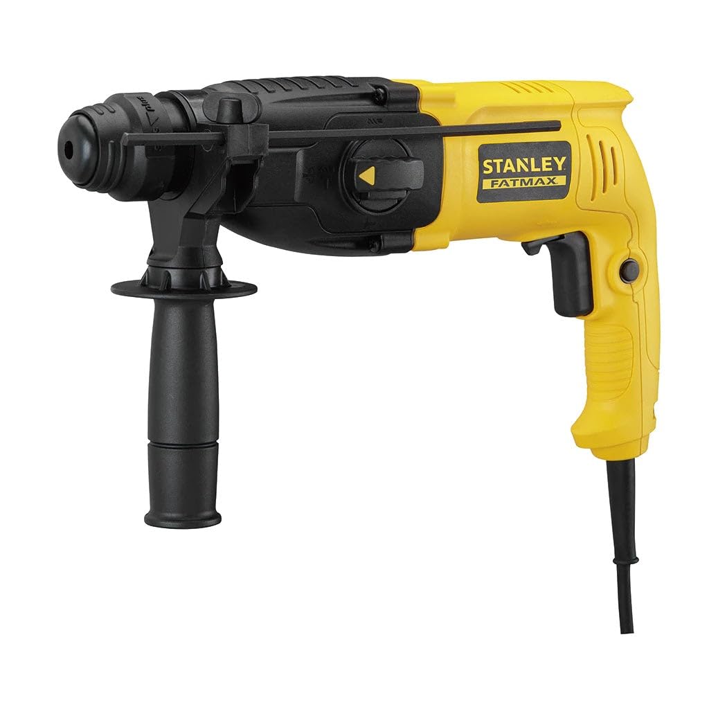 STANLEY FATMAX SFMEH200K-QS - Martillo combinado SDS Plus 750W, 2.2J, incluye maletín