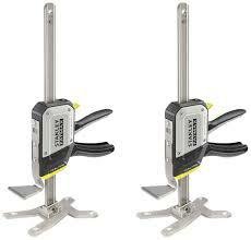 STANLEY FATMAX TradeLift Herramienta multifunción de elevación (hasta 150 kg), nivelación (ajustes de 2,5 mm), sujeción (hasta 150 kg) y extensión (hasta 220 mm) (paquete doble), FMHT83552-1