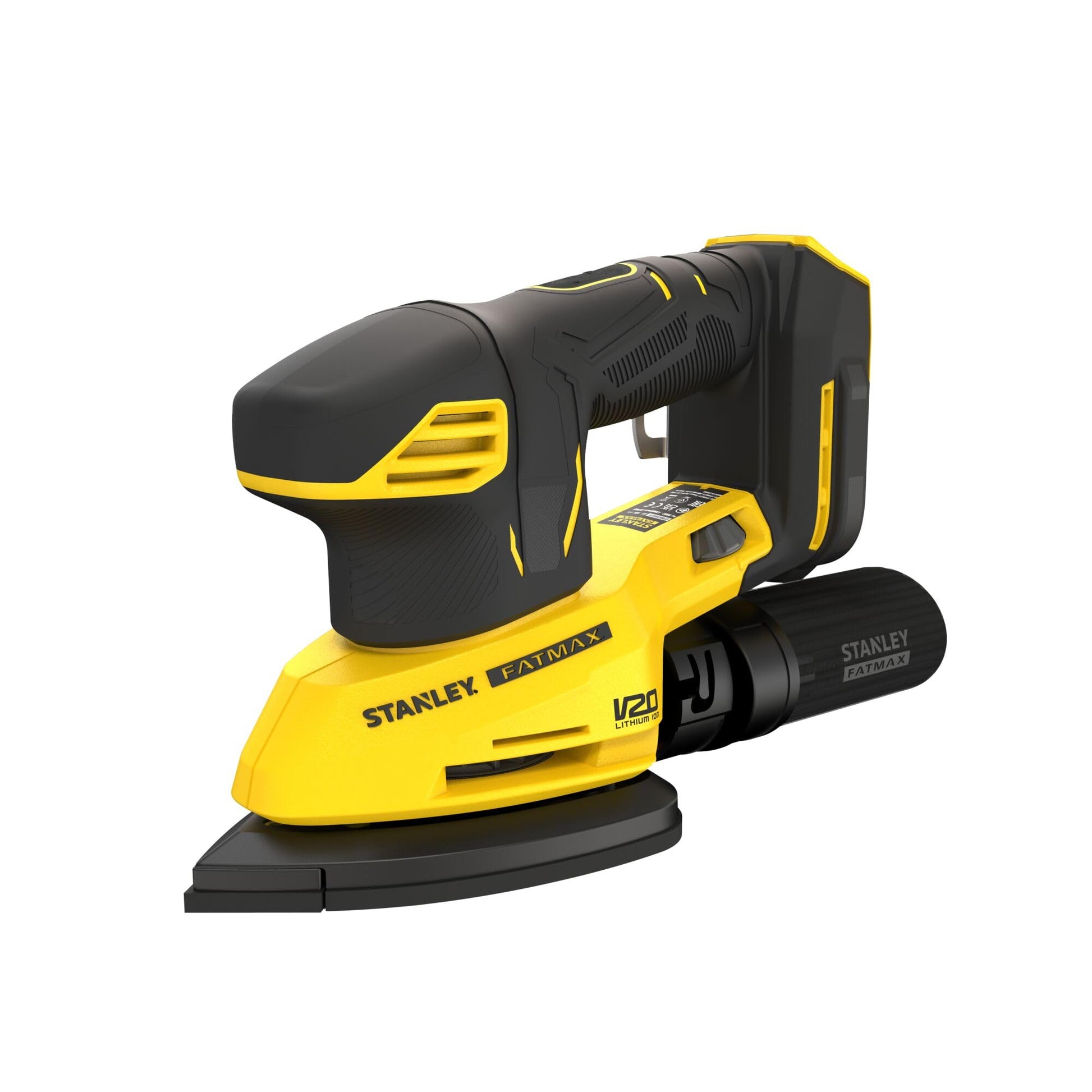 STANLEY FATMAX V20 Lijadora de detalle sin escobillas INALÁMBRICA, sin batería ni cargador, 18V