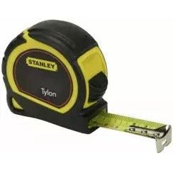 STANLEY Flexómetro Tylon de 3 m, Cinta Métrica, Cinta de Acero Resistente, Revestimiento Duradero Tylon (aumenta en 50% durabilidad), Diseño Compacto Ergonómico, 0-30-687 - Ferrotecnia