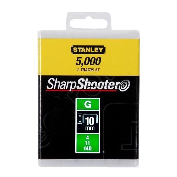 Stanley Grapas de uso pesado 1-TRA708-5T de 12 mm (5000 piezas) (el embalaje puede variar)