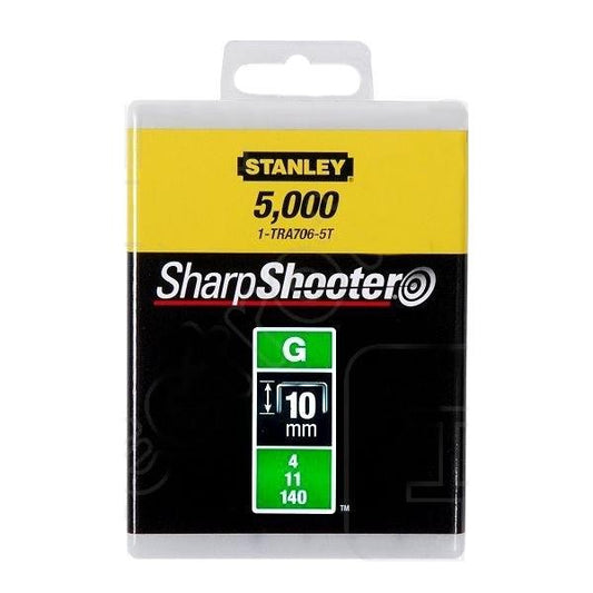 Stanley Grapas de uso pesado 1-TRA708-5T de 12 mm (5000 piezas) (el embalaje puede variar)