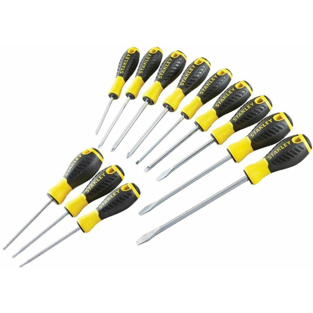 STANLEY - Juego de 12 destornilladores