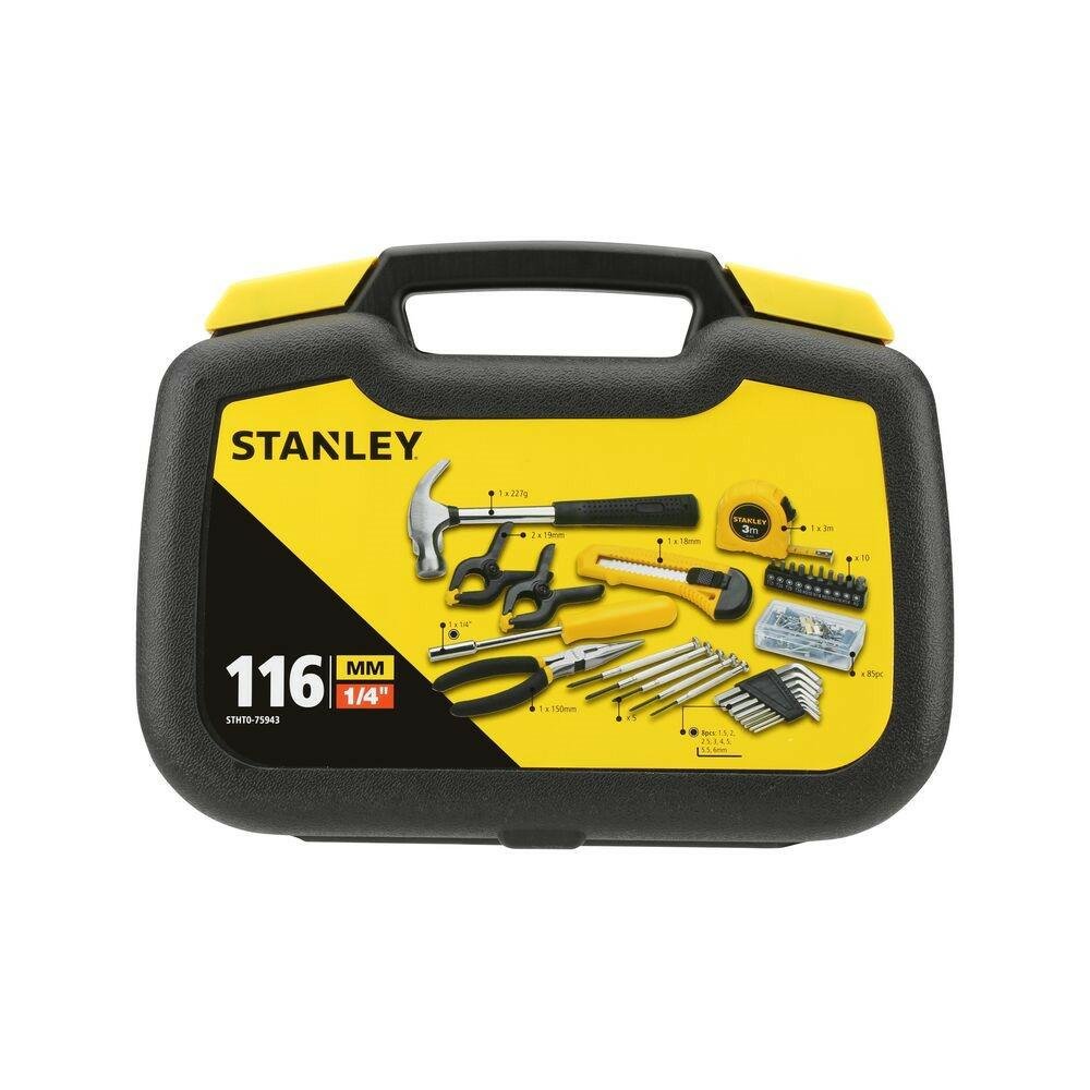 STANLEY - Kit de 116 piezas