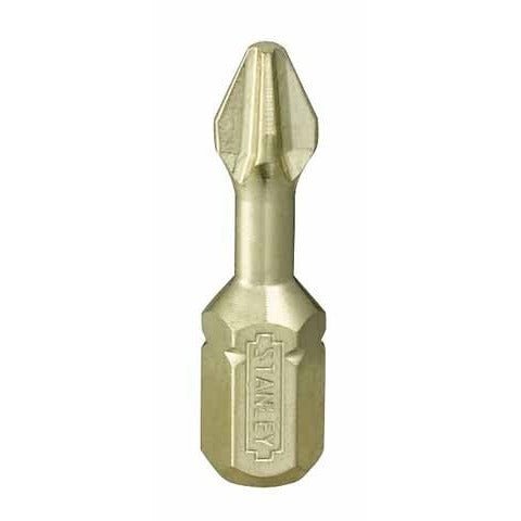 Stanley - Puntas de atornillar 1/4" PH2 x 25 mm Extreme Hard Torsion, 6 uds - Ferrotecnia