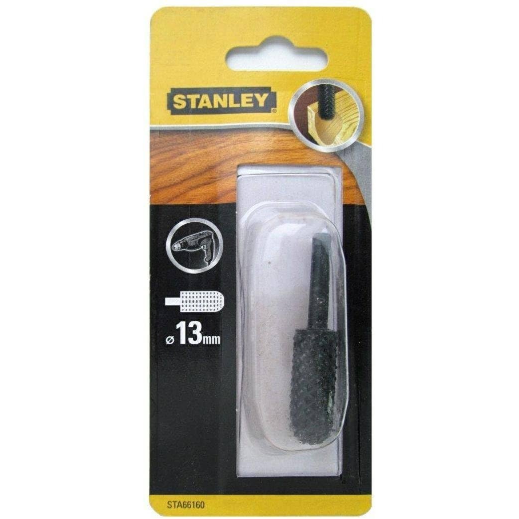 Stanley - Raspa cilindrica/media cana ø 13 mm, profundidad 35 mm. Eje 6 mm - Ferrotecnia