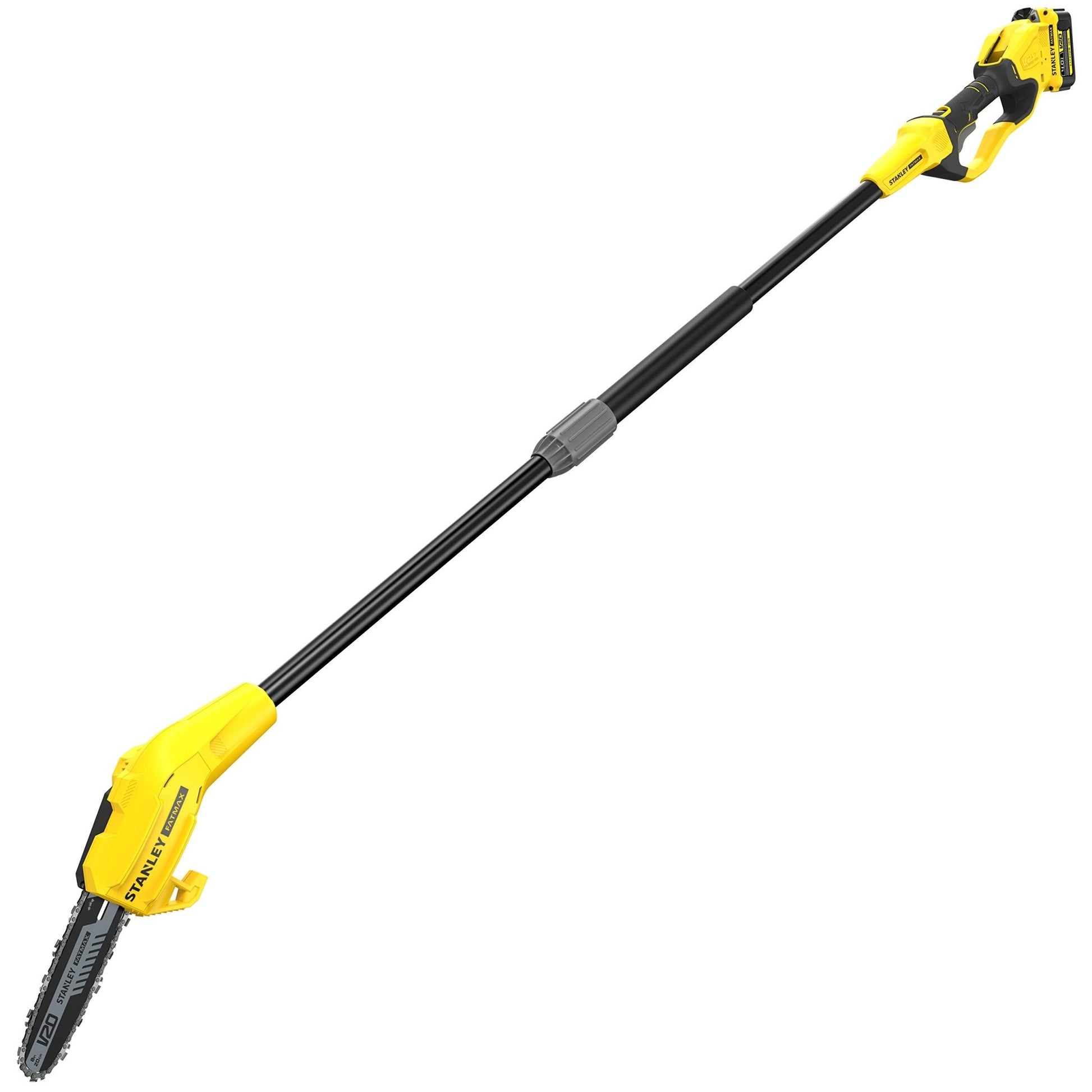STANLEY SFMCPS620M1-QW - Podadora de pértiga V20 con batería 4Ah 20cm
