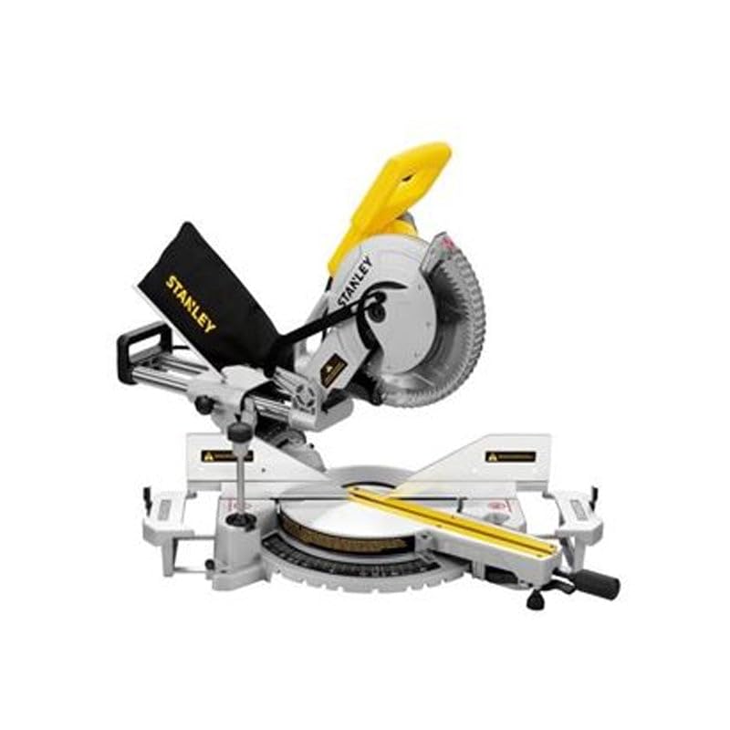 Stanley SM1800-QS - Sierra de inglete radial FatMax 254 mm 1800 W con posicionamiento por guias