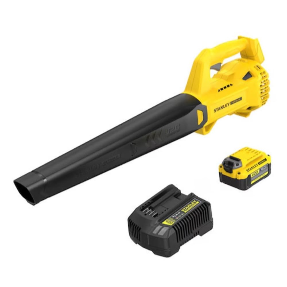 STANLEY Soplador superficies duras V20 Li-Ion 18V para uso profesional para mejorar el rendimiento en cada uso con medida o especificación 20 L
