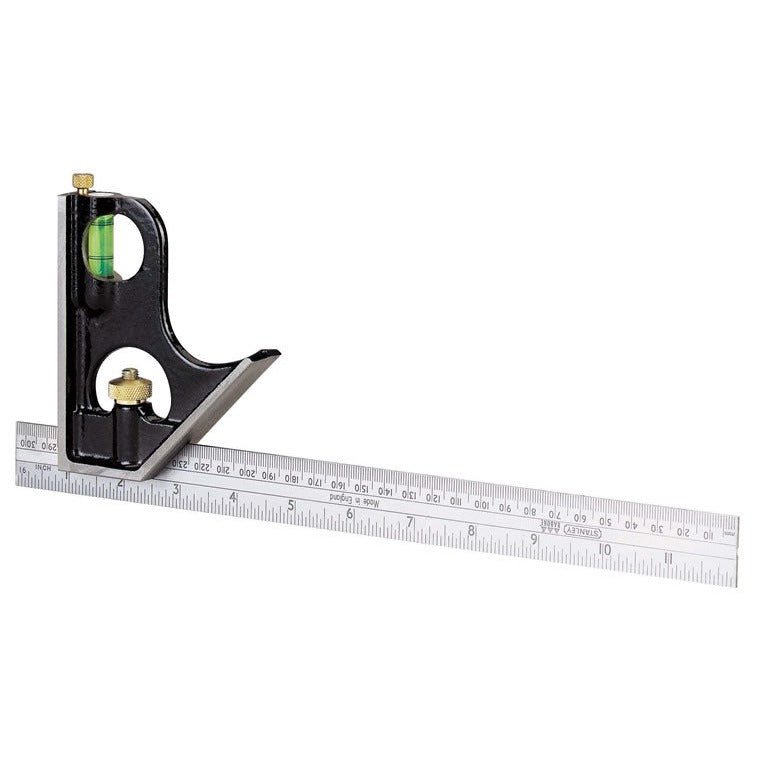 Stanley STA046151 - Escuadra para carpintería (tamaño: 300mm) - Ferrotecnia