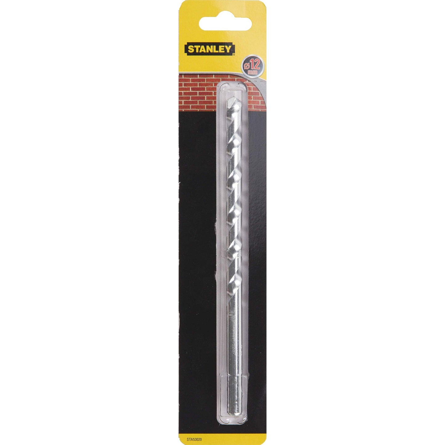 STANLEY STA53020-QZ - Broca para piedra con punta de TCT 12x200 mm