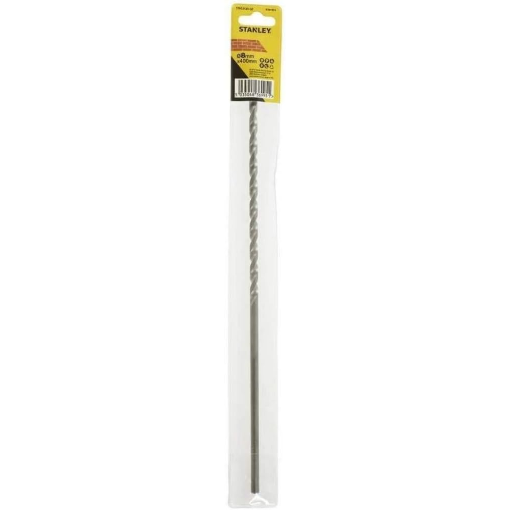 STANLEY STA53165-QZ - Broca para piedra con punta de TCT 8X400 mm