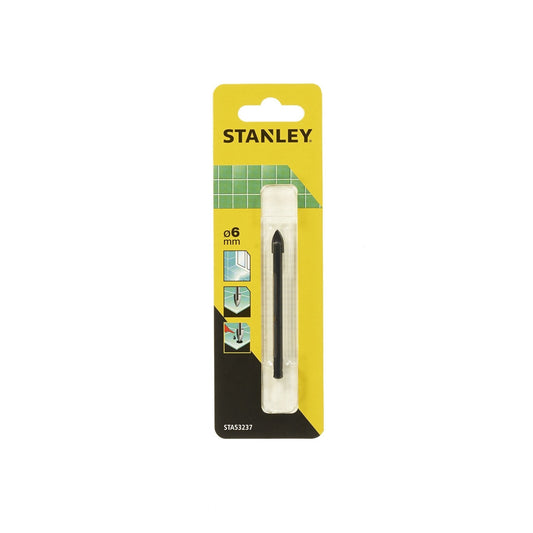 STANLEY STA53237-QZ - Broca para vidrio y cerámica ø 6x76 mm - Ferrotecnia