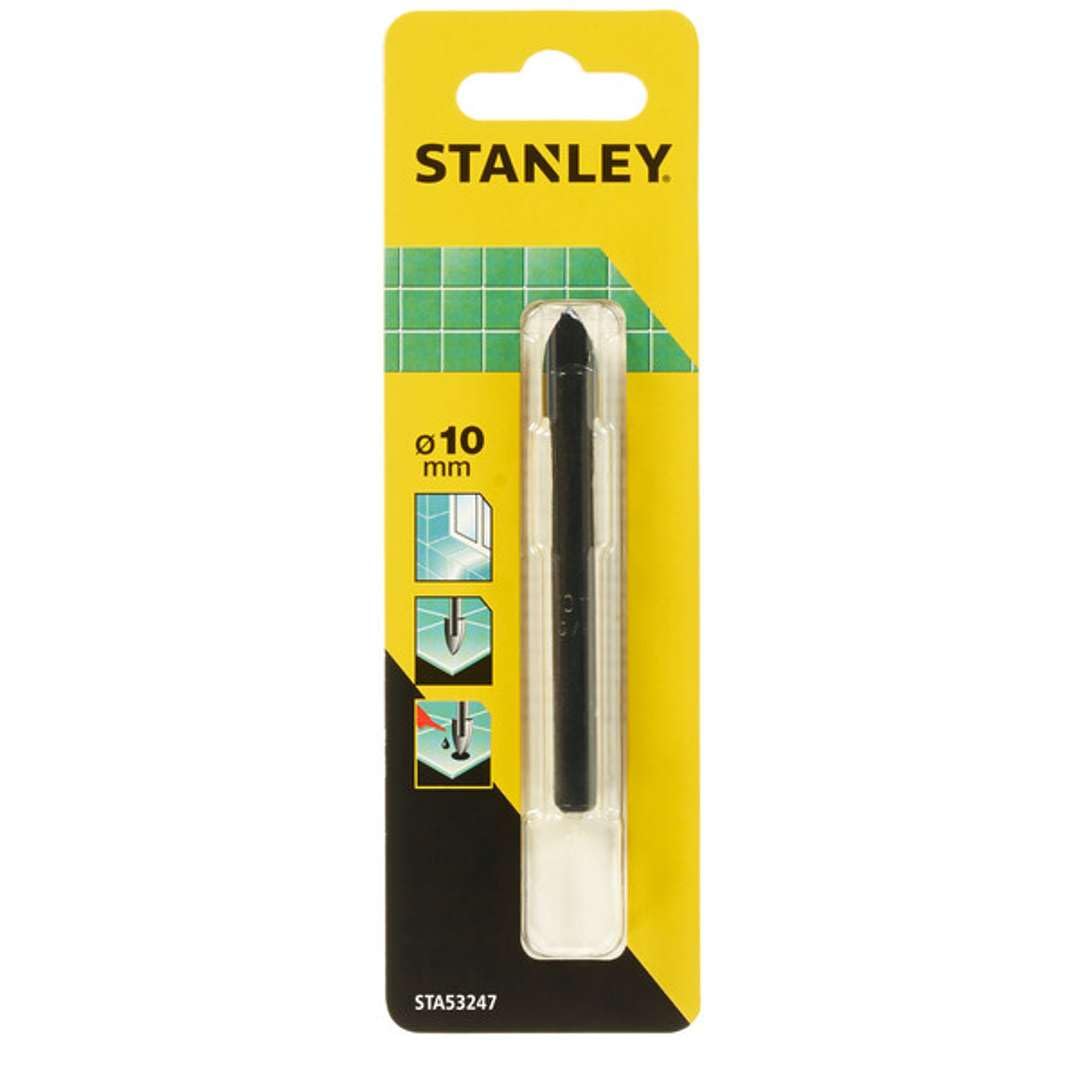 STANLEY STA53247-QZ - Broca para vidrio y cerámica ø 10x90 mm