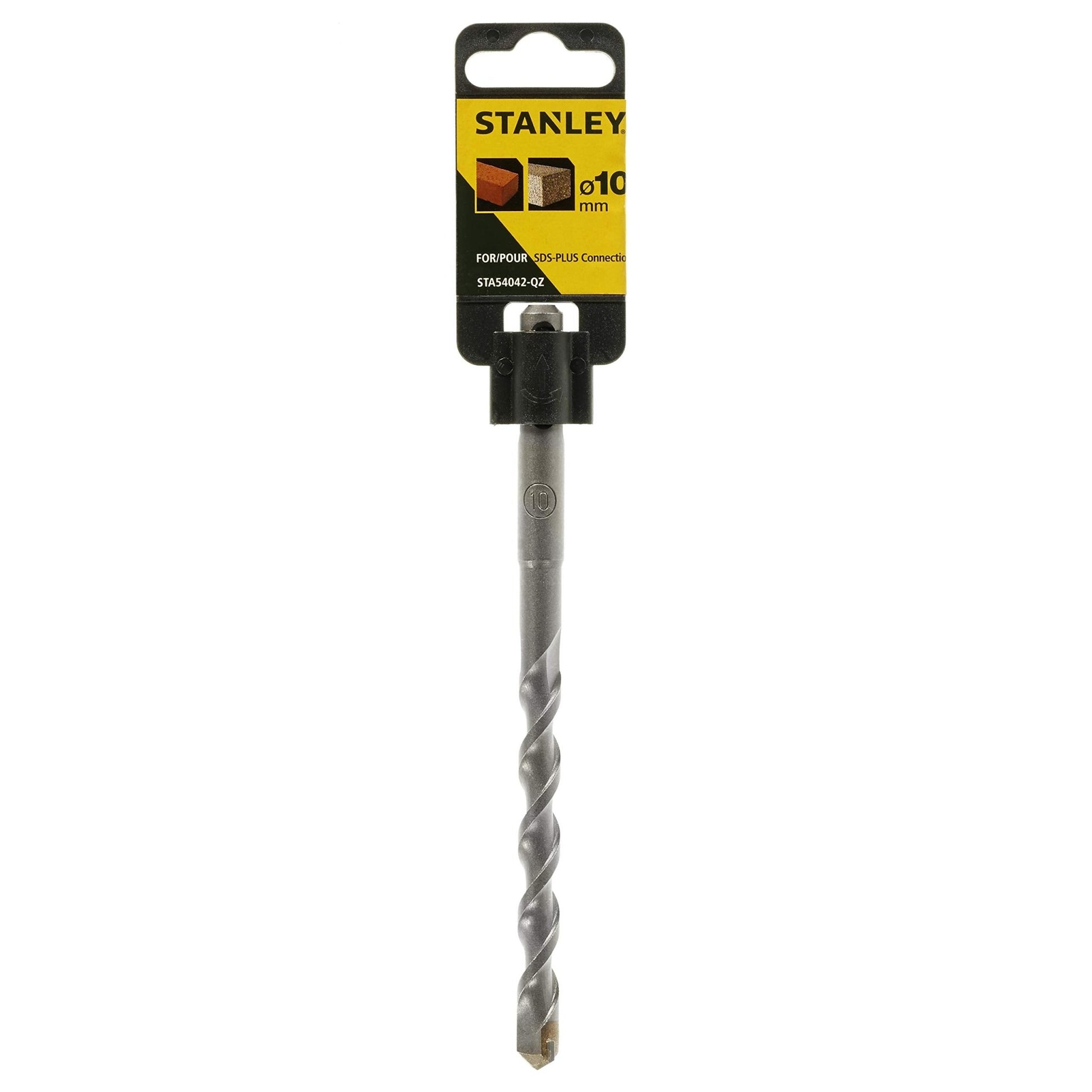 STANLEY STA54042-QZ - Brocas SDS-Plus ø 10x160mm. Long. Útil: 100mm