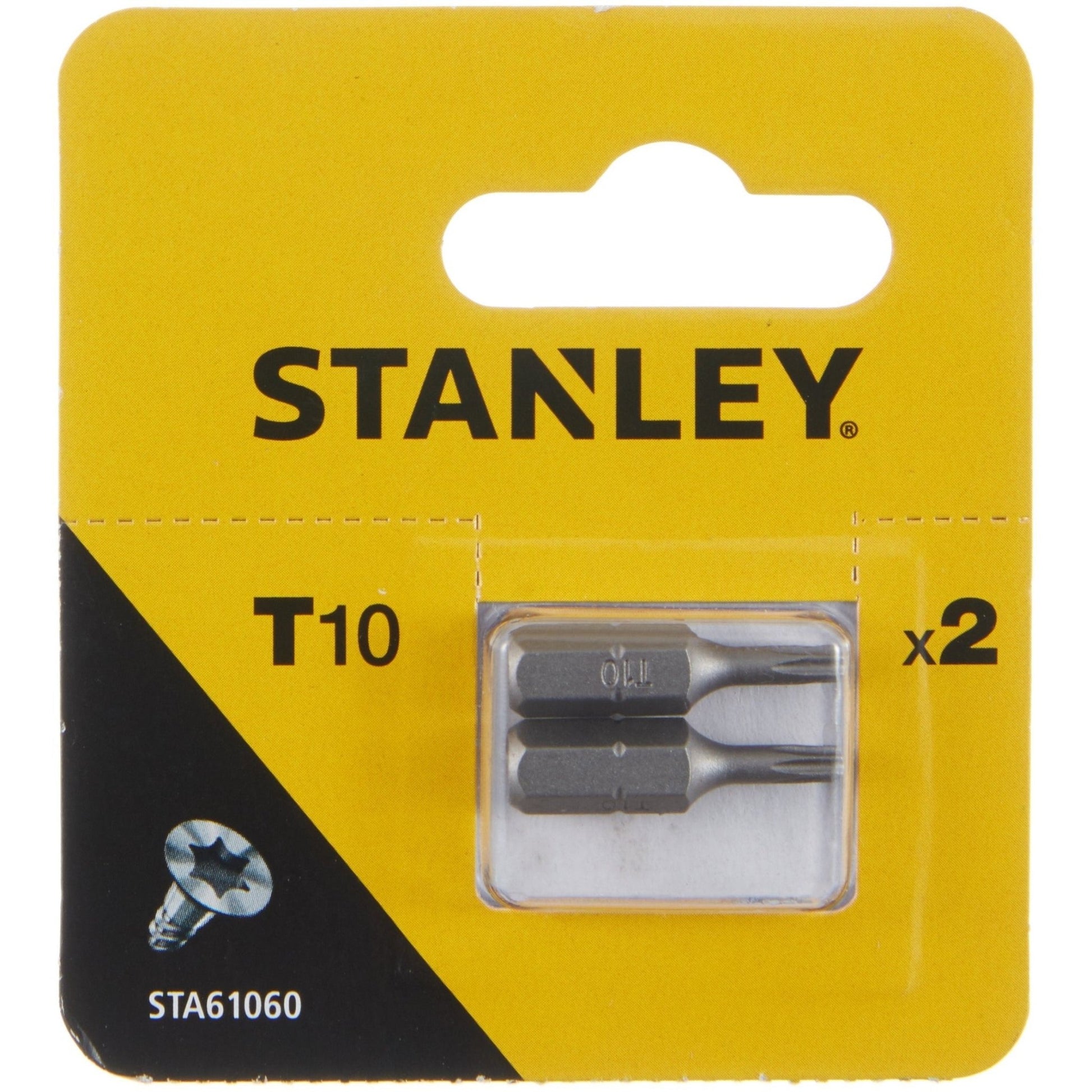 STANLEY STA61060-XJ - 2 puntas Torx 25mm T10 - Ferrotecnia