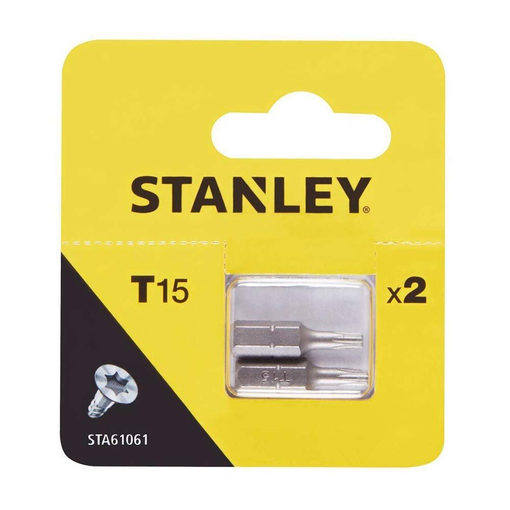 STANLEY STA61061-XJ - 2 puntas Torx 25mm T15