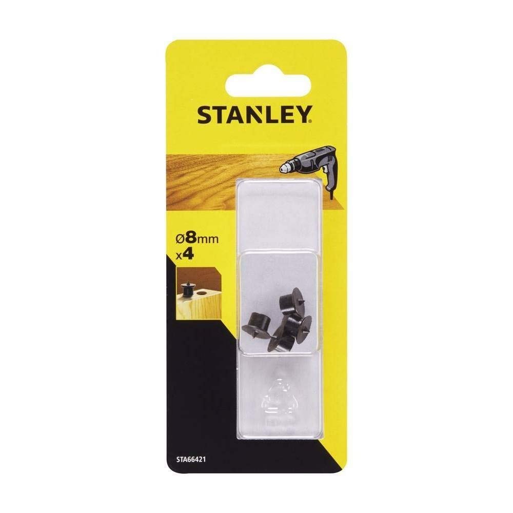 STANLEY STA66421-QZ - 4 Guias para enclavijar diam 8mm