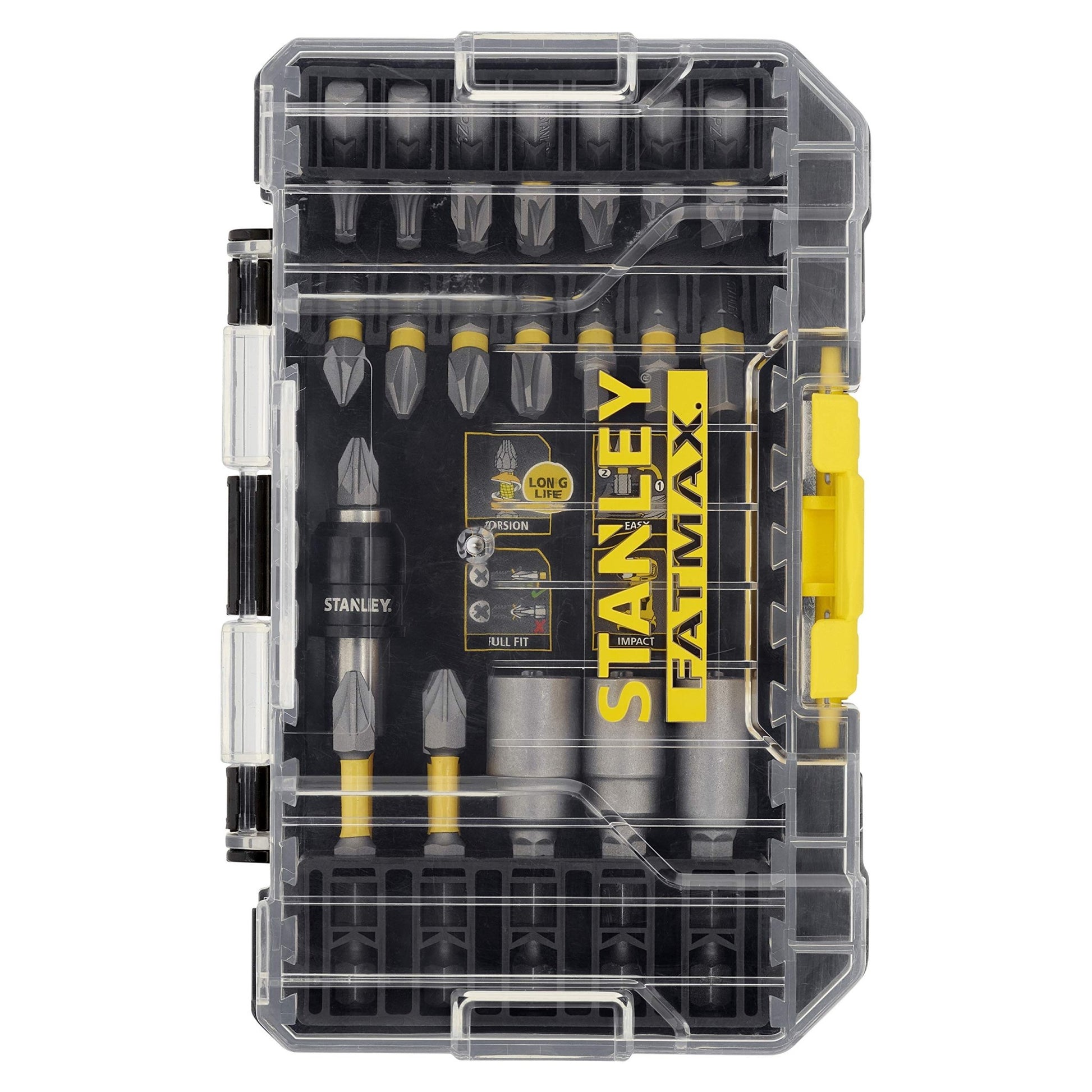 STANLEY STA88557-XJ - Juego de puntas de impacto con zona de torsión STANLEY® FATMAX® de 32 piezas