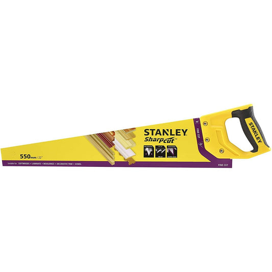 STANLEY STHT20372-1 - Serrucho universal 22”/550mm 11TPI - Ferrotecnia