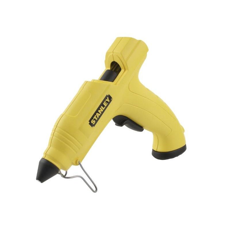 Stanley STHT6-70416 - Pistola de Cola Termofusible con/sin cable, 25W, Negro/Amarillo - Ferrotecnia