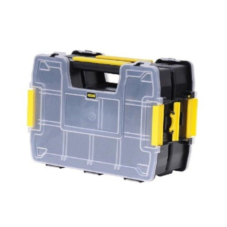 Stanley STST1-71197 Organizador Doble, Negro/ Blanco/ Amarillo - Ferrotecnia