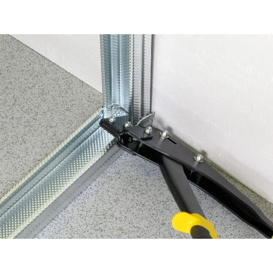 Stanley - Tenaza punzonadora para unión de perfiles 350 mm, accionamiento a dos manos - Ferrotecnia