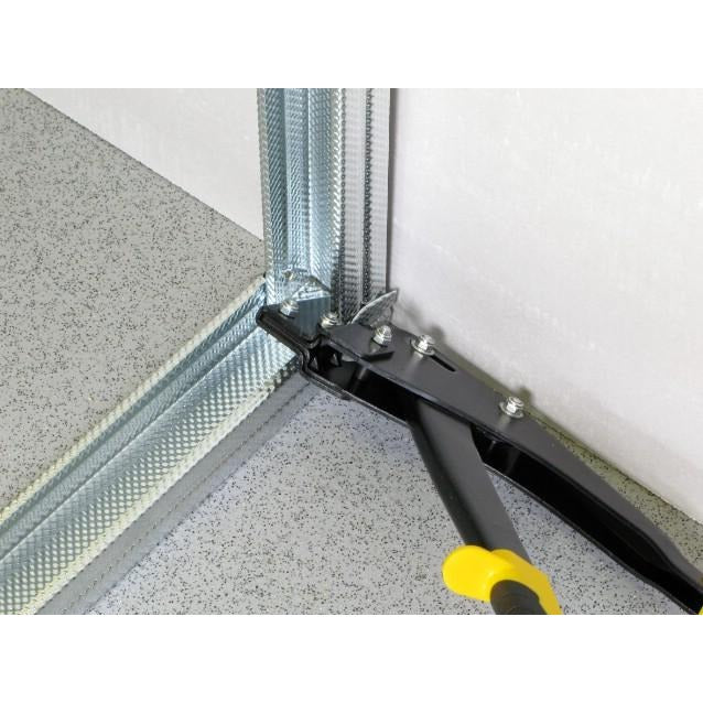 Stanley - Tenaza punzonadora para unión de perfiles 350 mm, accionamiento a dos manos