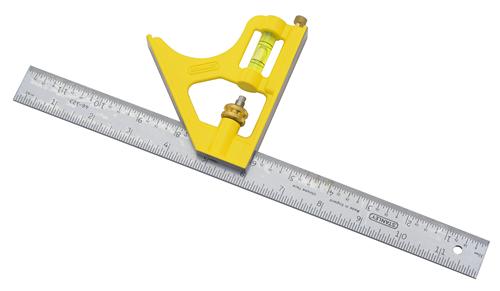 Stanley 2-46-028 herramienta de medición y diseño - Herramienta para medir (Acero inoxidable, Amarillo)