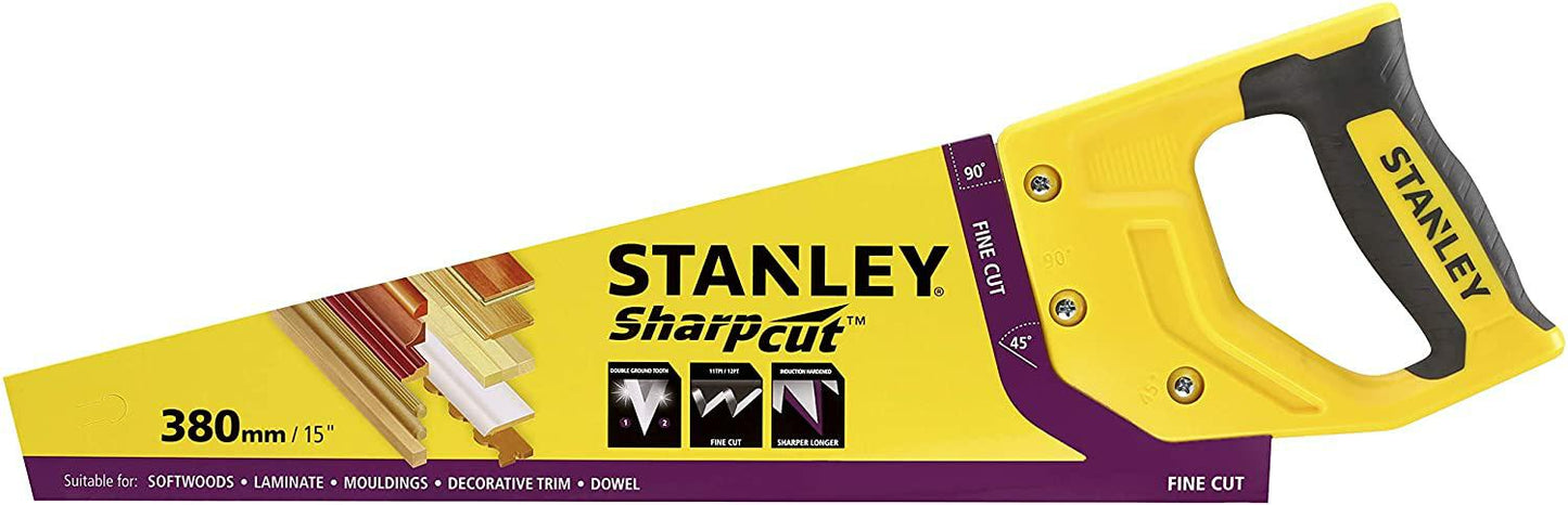 STANLEY STHT20369-1 - Serrucho universal 15”/380mm 11TPI