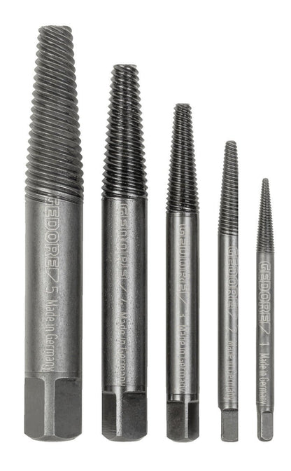 Surtido de extractores de tornillos GEDORE 8551-55 - Ferrotecnia