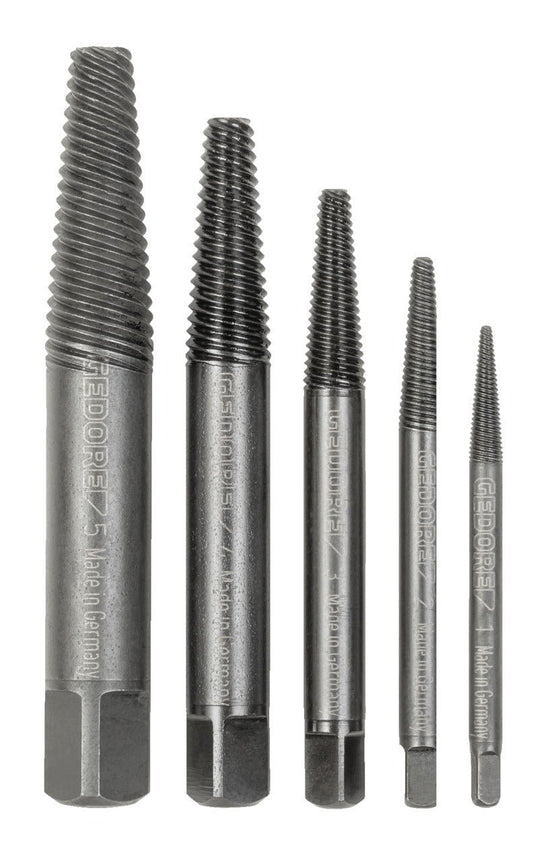 Surtido de extractores de tornillos GEDORE 8551-55 - Ferrotecnia