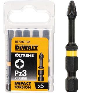 DeWalt DT7392T-QZ - Puntas torsión de impacto Pz3 x 5, 50 mm