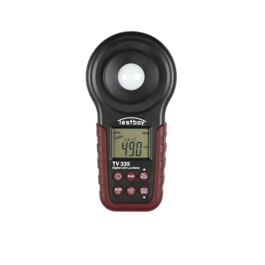 Testboy TV 335 - Testboy digital lux meter, measurement range up to 400,000 lux
