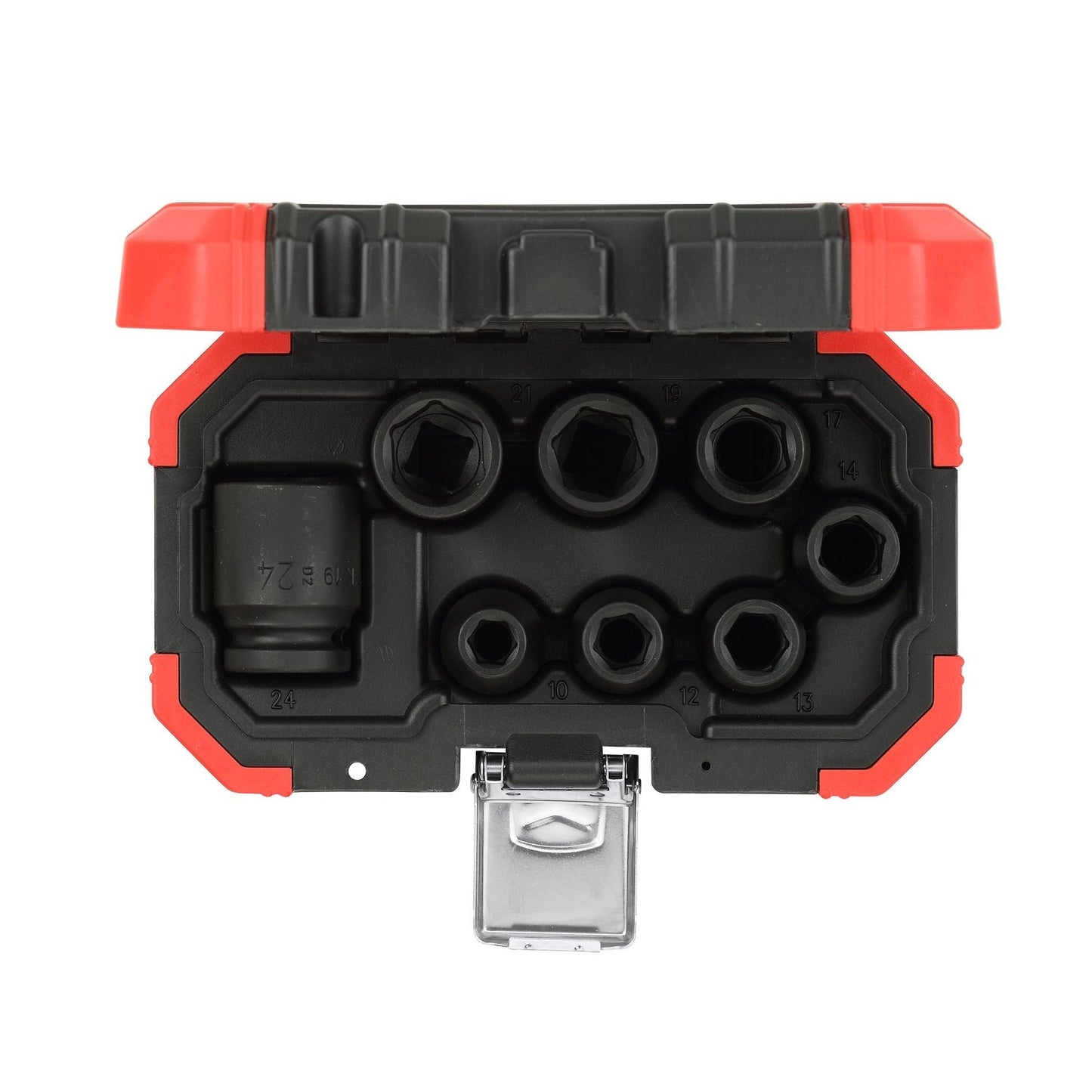 R63003008 - Juego de vasos de impacto de 1/2", 8 piezas